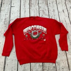 Vintage University of Wisconsin Rose Bowl 1994 NCAA College Pullover Sweatshirt